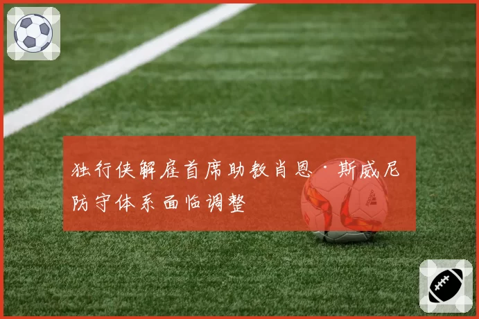 独行侠解雇首席助教肖恩·斯威尼 防守体系面临调整